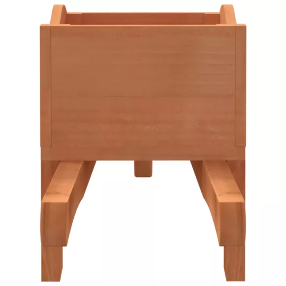 2 db tömör fenyőfa talicska növénytartó 47 x 15 x 19 cm