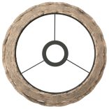 barna fonott lámpaernyő Ø25 x 17 cm