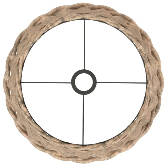 barna fonott lámpaernyő Ø40 x 26 cm