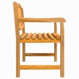 tömör tíkfa kerti pad 114 x 59 x 87 cm