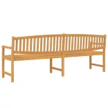 tömör tíkfa kerti pad 228 x 59,5 x 90 cm