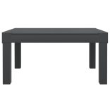 antracitszürke polipropilén napozóágy párnákkal