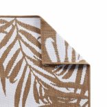 barna és fehér megfordítható kültéri szőnyeg 80 x 150 cm