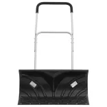 fekete hólapát acél pengével és kihúzható nyéllel 66 cm