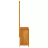 tömör akácfa rácsos ültetőláda 55 x 29,5 x 132 cm