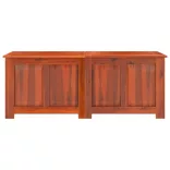 barna tömör akácfa tárolóláda fedéllel