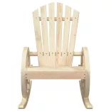 tömör fenyőfa Adirondack hintaszék