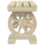 tömör fenyőfa kerti pad 115 cm
