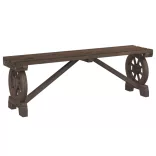 tömör fenyőfa kerti pad 115 cm