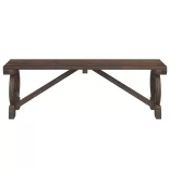 tömör fenyőfa kerti pad 115 cm