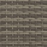 2 személyes szürke polyrattan kerti kanapé baldachinnal/székkel