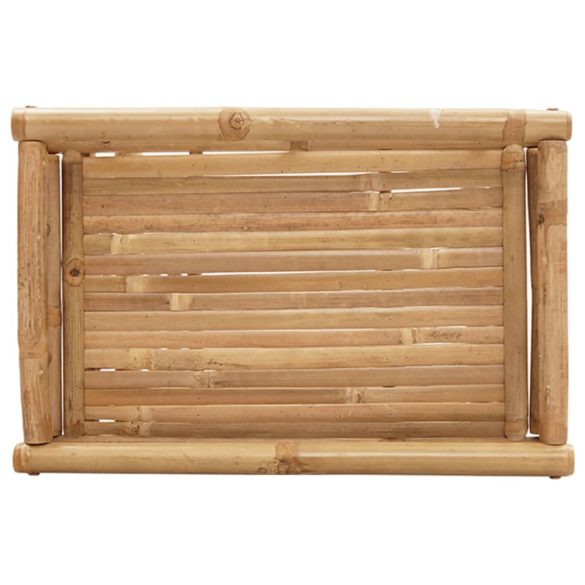 bambusz összecsukható tálcás asztal 60 x 40 x 68 cm