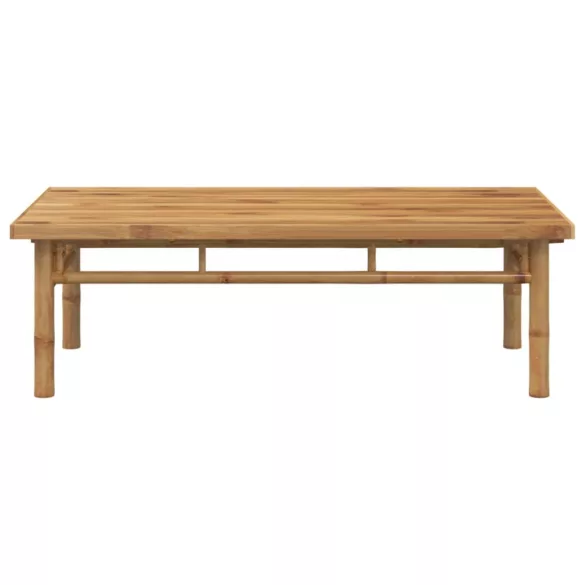 bambusz dohányzóasztal 110 x 55 x 35 cm