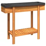 tömör akácfa kerti magaságyás 90 x 30 x 75 cm