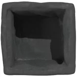 tömör akácfa kerti virágtartó 25 x 25 x 25 cm