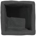 tömör akácfa kerti virágtartó 45 x 45 x 45 cm