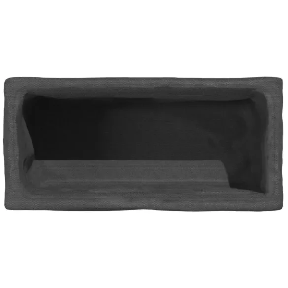 tömör akácfa kerti virágtartó 59x27,5x35 cm