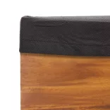 tömör akácfa kerti virágtartó 59x27,5x35 cm