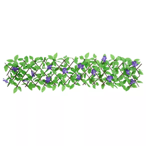 5 db zöld bővíthető műborostyán rács 180 x 20 cm