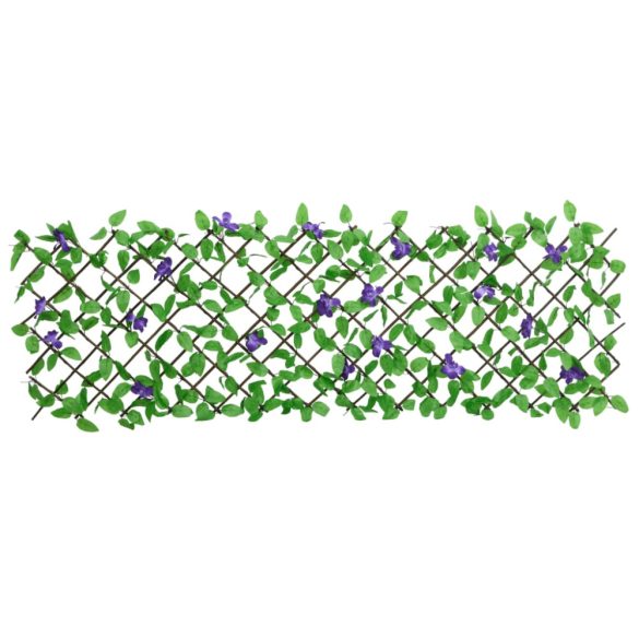 5 db zöld bővíthető műborostyán rács 180x70 cm