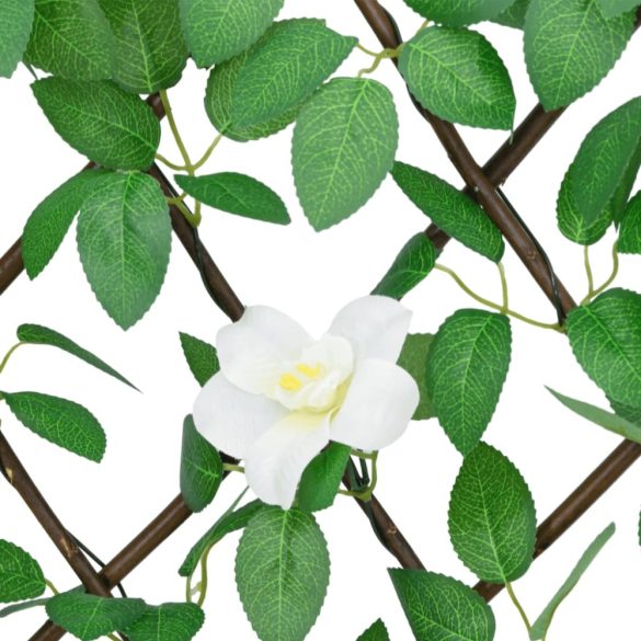 zöld bővíthető műborostyánrács 186 x 30 cm