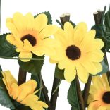 5 db sárga bővíthető műborostyánrács 180 x 20 cm