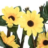 sárga bővíthető műborostyánrács 180x60 cm