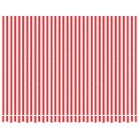 piros és fehér csíkos pótszövet napellenzőhöz 3,5x2,5 m