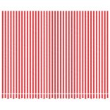 piros és fehér csíkos pótszövet napellenzőhöz 4x3 m
