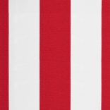 piros és fehér csíkos pótszövet napellenzőhöz 4x3,5 m