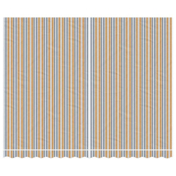 többszínű csíkos pótszövet napellenzőhöz 4 x 3 m