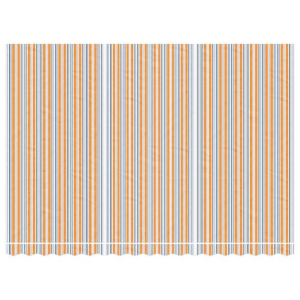 többszínű csíkos pótszövet napellenzőhöz 4,5 x 3 m