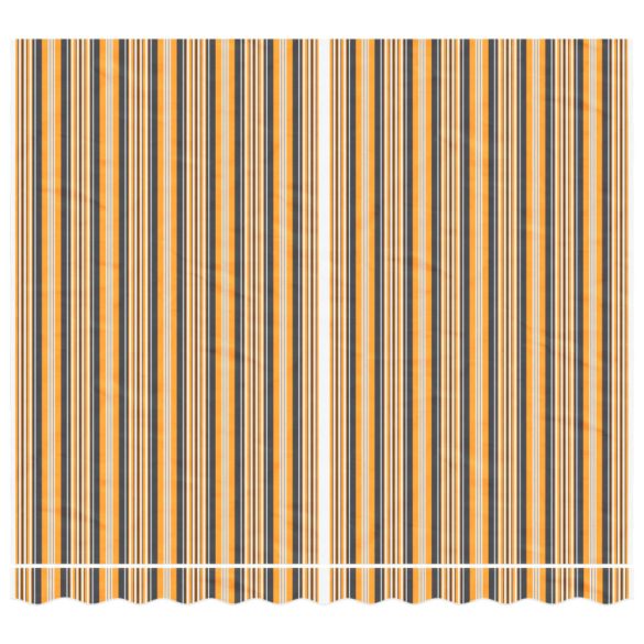 többszínű csíkos pótszövet napellenzőhöz 3 x 2,5 m