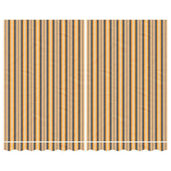 többszínű csíkos pótszövet napellenzőhöz 3,5 x 2,5 m