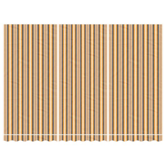 többszínű csíkos pótszövet napellenzőhöz 4,5 x 3 m