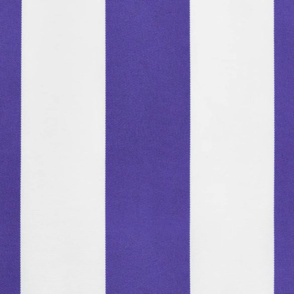 kék és fehér csíkos pótszövet napellenzőszegélyhez 3 m