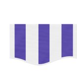 kék és fehér csíkos pótszövet napellenzőszegélyhez 5 m