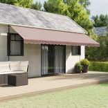 barna csíkos pótszövet napellenzőszegélyhez 6 m