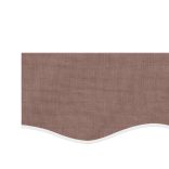 barna csíkos pótszövet napellenzőszegélyhez 6 m