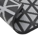 kültéri szőnyeg ARAKIL fekete Ø120 cm PP