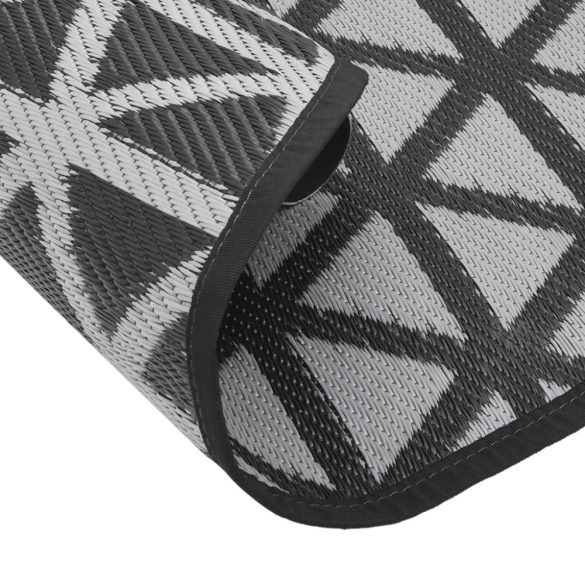 kültéri szőnyeg ARAKIL fekete Ø200 cm PP