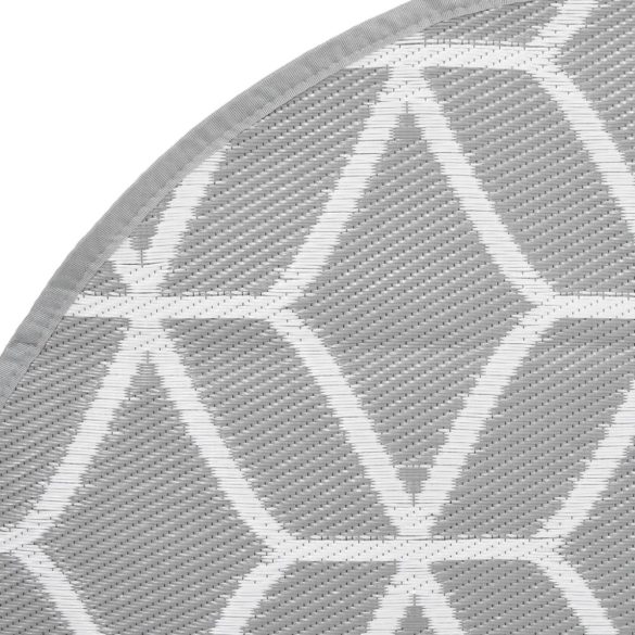 kültéri szőnyeg ARAKIL szürke Ø120 cm PP