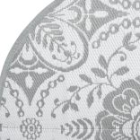 kültéri szőnyeg ARAKIL világosszürke Ø120 cm PP