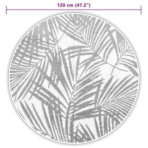 kültéri szőnyeg ARAKIL zöld Ø120 cm PP