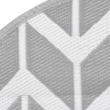 kültéri szőnyeg ARAKIL szürke Ø120 cm PP