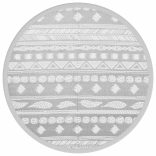 kültéri szőnyeg ARAKIL szürke Ø120 cm PP