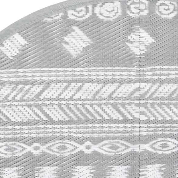 kültéri szőnyeg ARAKIL szürke Ø120 cm PP