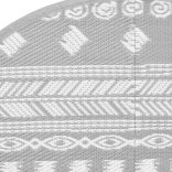 kültéri szőnyeg ARAKIL szürke Ø160 cm PP