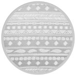 kültéri szőnyeg ARAKIL szürke Ø200 cm PP