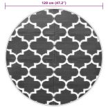 kültéri szőnyeg ARAKIL kék Ø120 cm PP